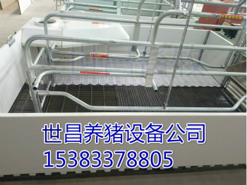 新型雙體母豬產床